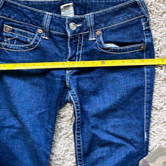 True Religion RN#112790 Low Rise Strait Leg Jeans size 28 - Picture 13 of 16